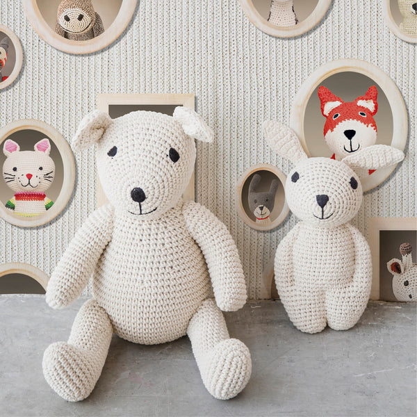 NLXL Crochet Animals Wallpaper-Beaumonde