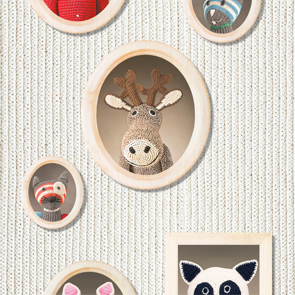 NLXL Crochet Animals Wallpaper-Beaumonde