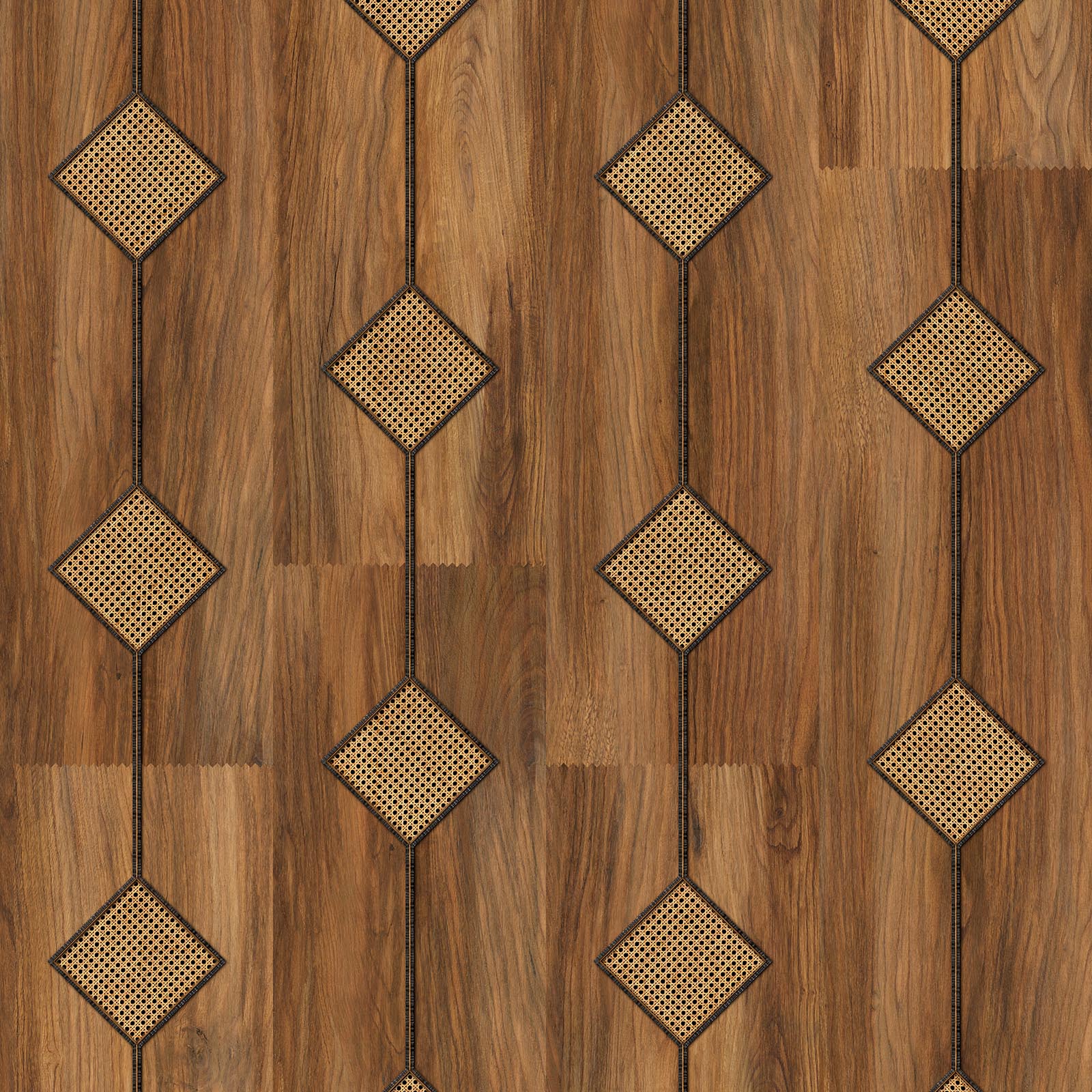 NLXL Diamond Cane Webbing Wallpaper-Beaumonde