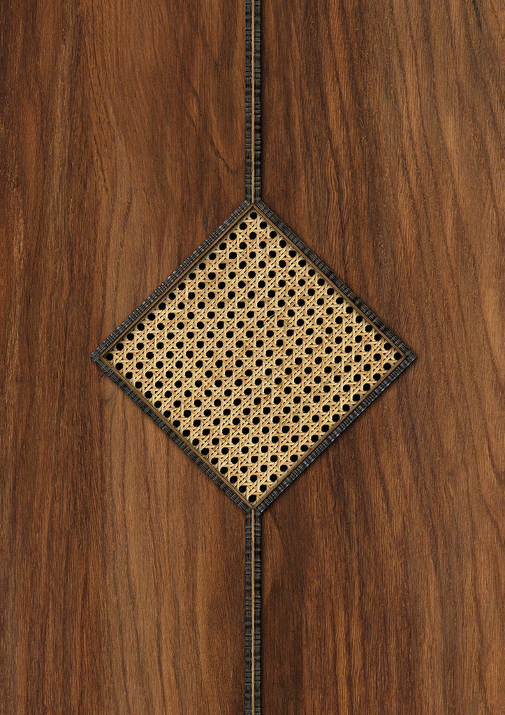 NLXL Diamond Cane Webbing Wallpaper-Beaumonde