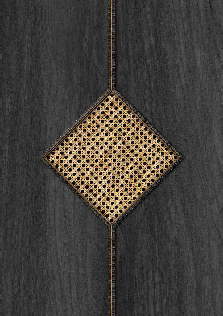 NLXL Diamond Cane Webbing Wallpaper-Beaumonde