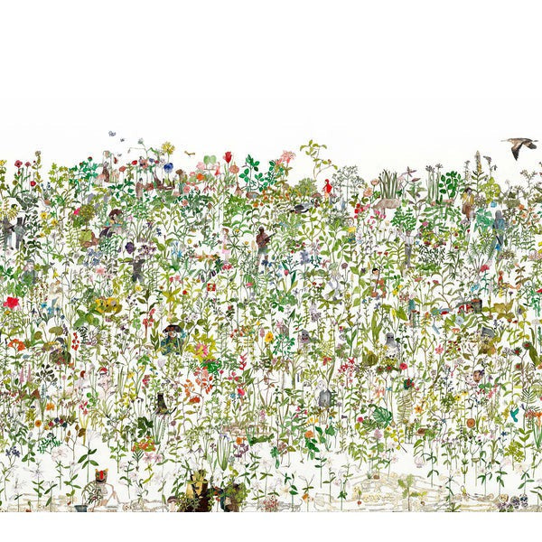 NLXL Enchanted Garden Mural Wallpaper-Beaumonde