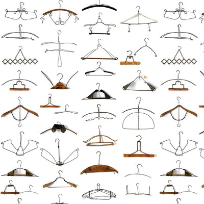 NLXL Hangers Obsession Wallpaper-Beaumonde