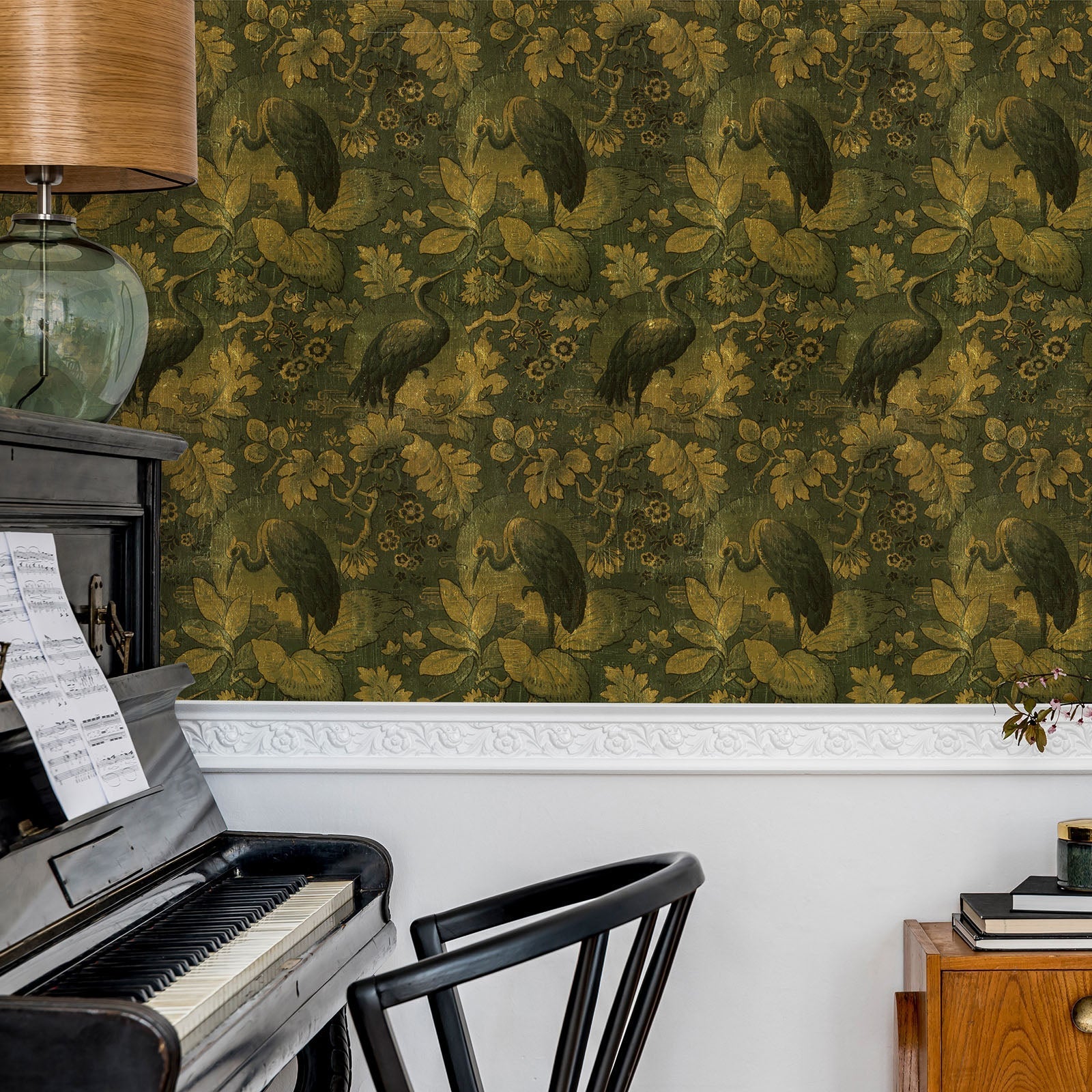 NLXL Heron Wallpaper-Beaumonde