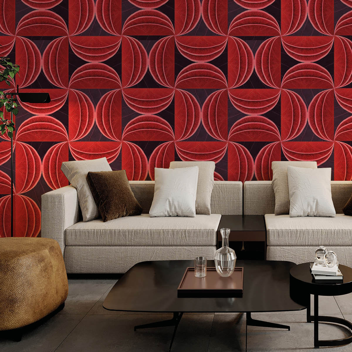 NLXL Hidden Fruits Wallpaper-Beaumonde