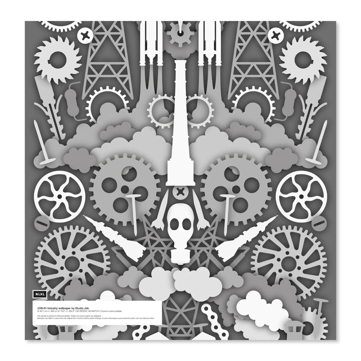  JOB-01LS NLXL Industry wallpaper sample