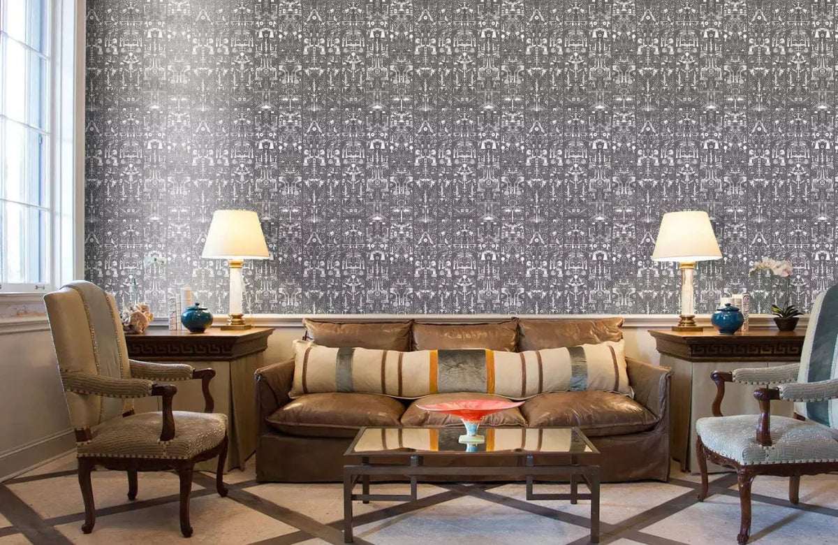  JOB-01 NLXL Industry wallpaper in situ