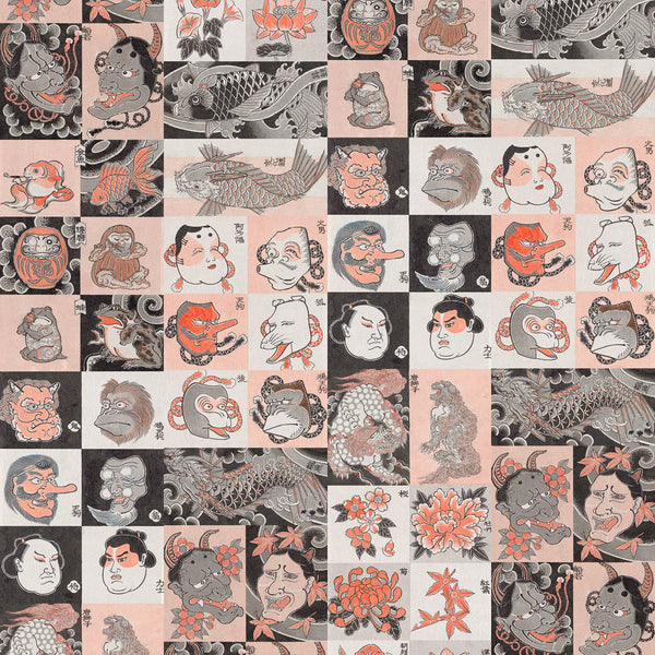 NLXL Irezumi Wallpaper-Beaumonde