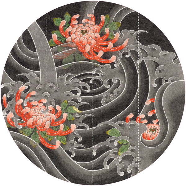 NLXL Kiku Sui Wallpaper-Beaumonde