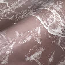 NLXL La Chasse Rose Wallpaper-Beaumonde