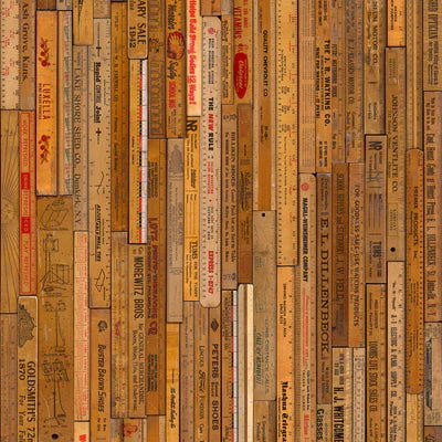 NLXL Large Rulers Wallpaper MRV-06-Beaumonde