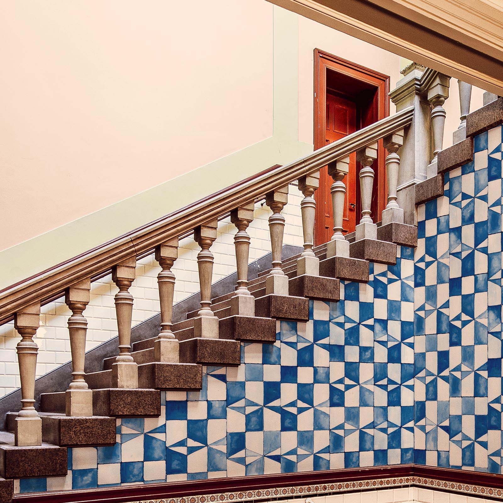 NLXL Mediterranean Indigo Wallpaper-Beaumonde