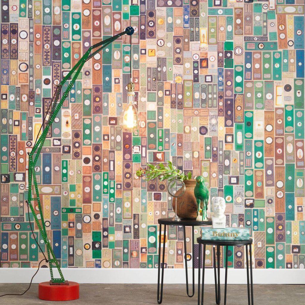NLXL Microscopic Slides Wallpaper MRV-10-Beaumonde