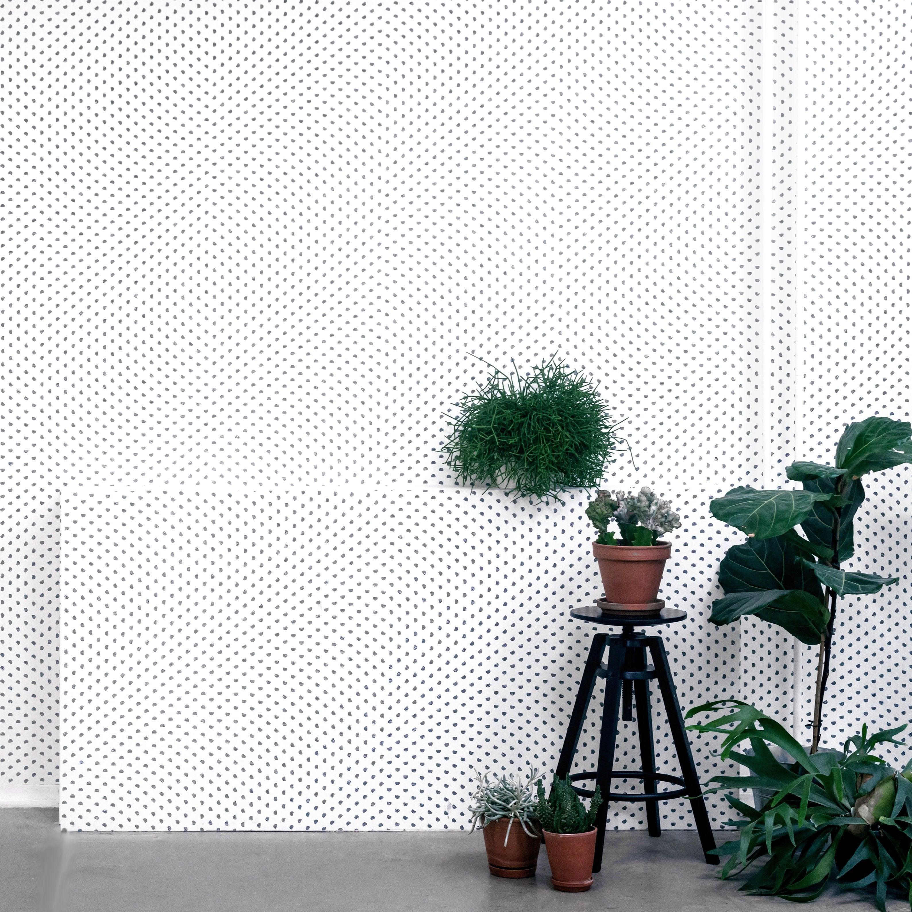 NLXL Particles Wallpaper White-Beaumonde