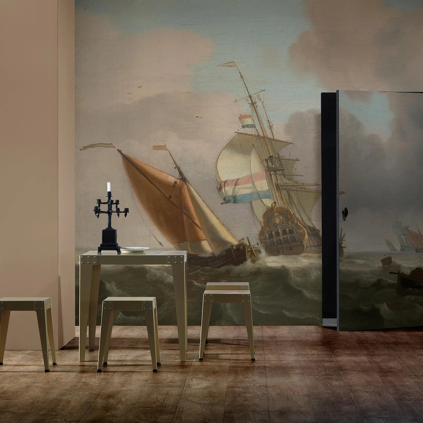 NLXL Rough Sea Wallpaper Mural-Beaumonde
