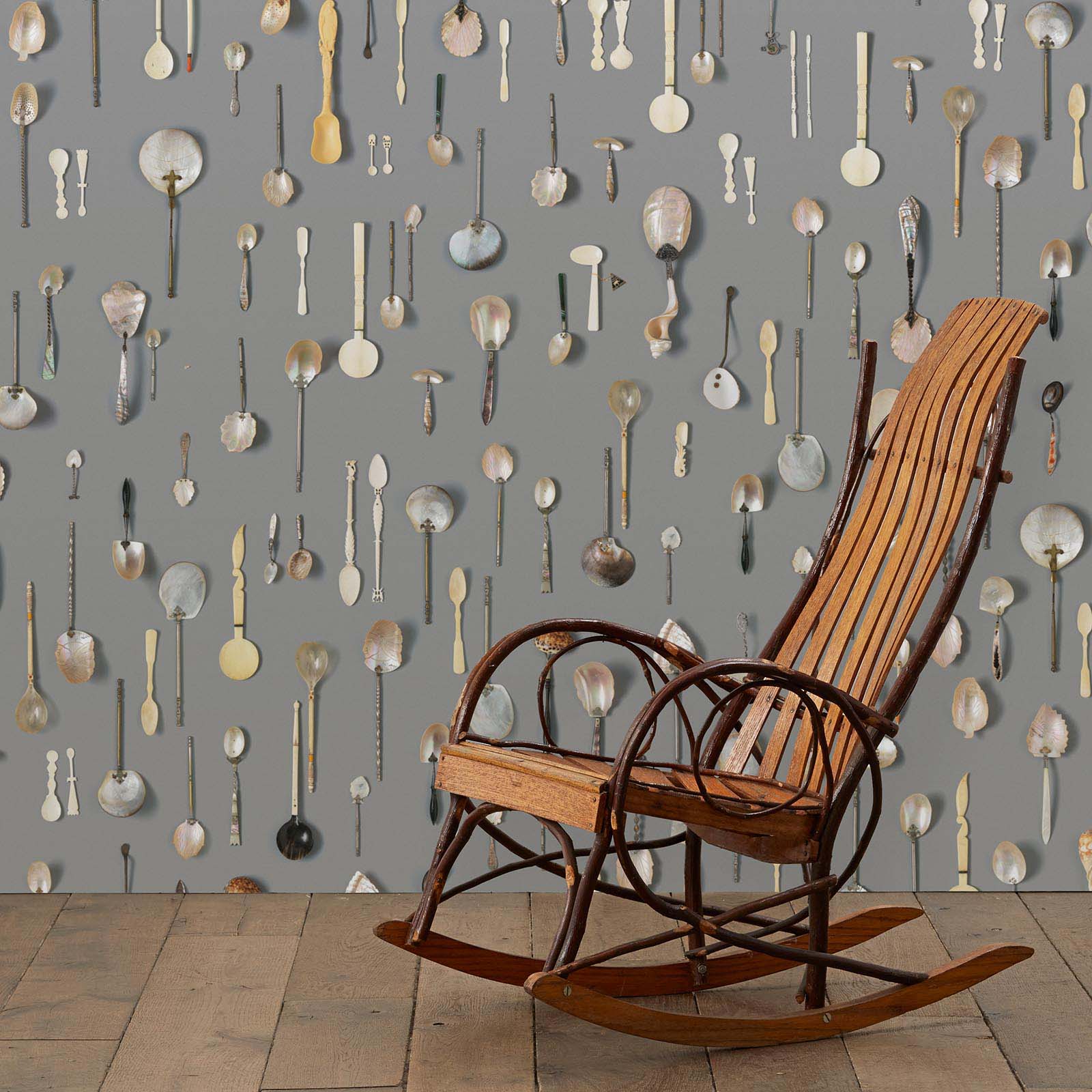 NLXL Spoons Small Obsession Wallpaper-Beaumonde