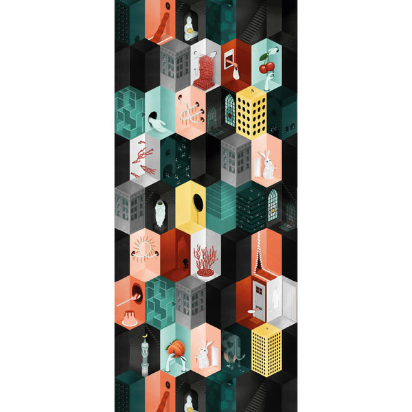 NLXL What The Food Wallpaper-Beaumonde