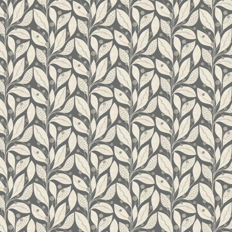 Ohpopsi Berry Dot Wallpaper - Carbon-Beaumonde