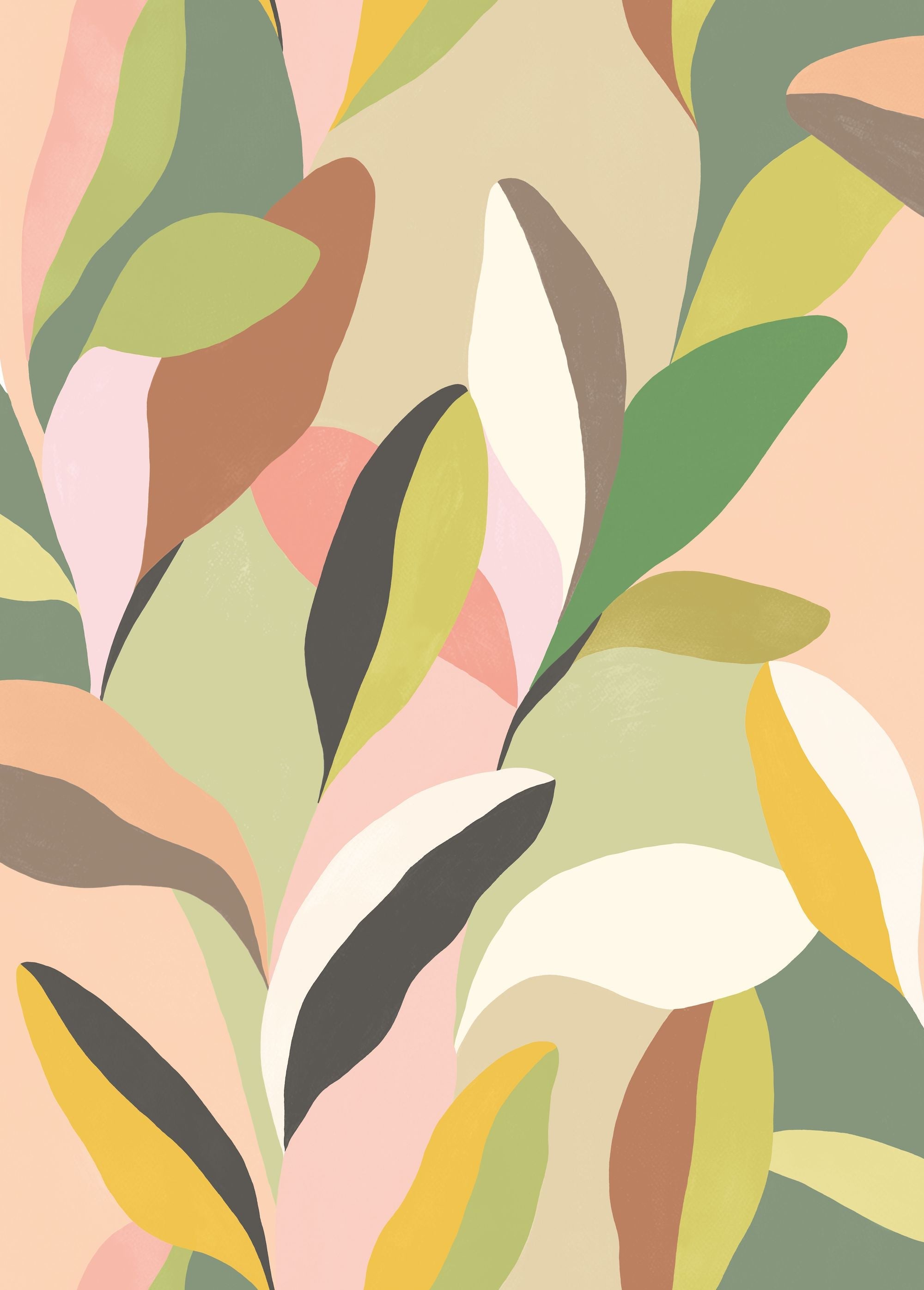 Ohpopsi Riviera Wallpaper - Sepia & Moss-Beaumonde