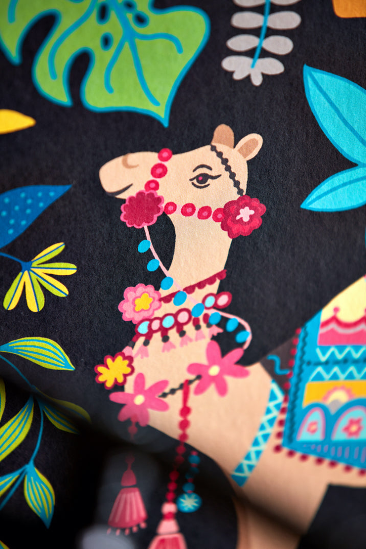 Ohpopsi Samba Safari Wallpaper - Aniseed Twist-Beaumonde