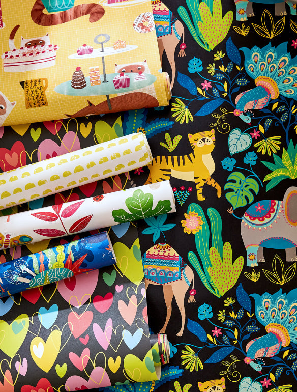 Ohpopsi Samba Safari Wallpaper - Aniseed Twist-Beaumonde