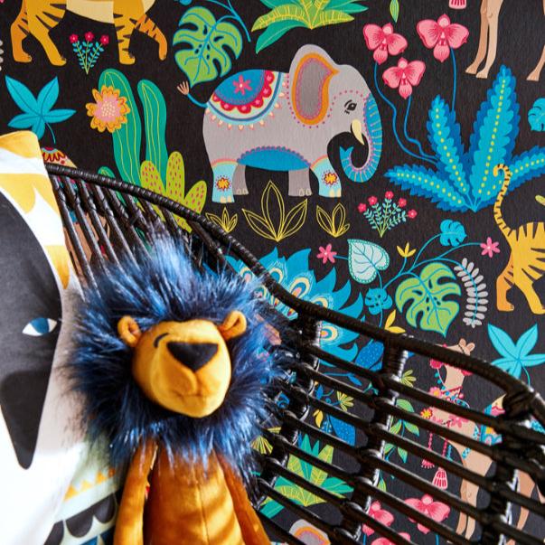 Ohpopsi Samba Safari Wallpaper - Aniseed Twist-Beaumonde