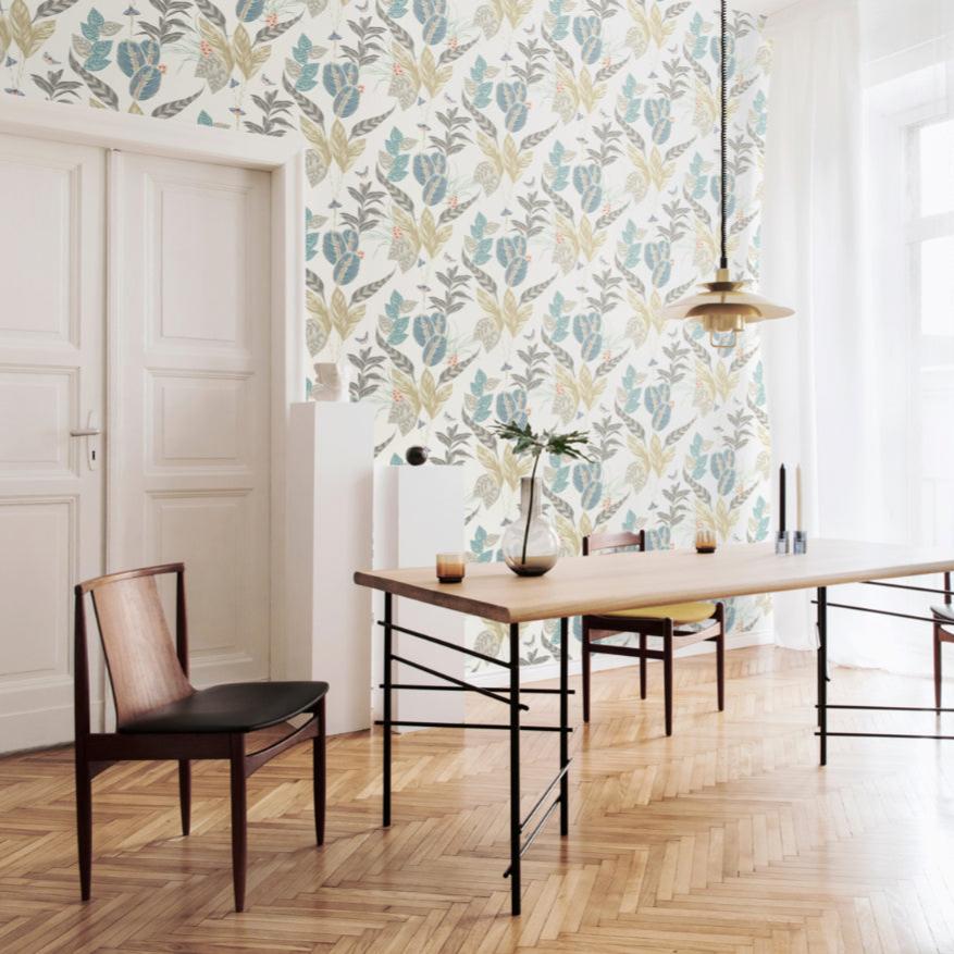 Ohpopsi Spirit Wallpaper - Soft Blue-Beaumonde