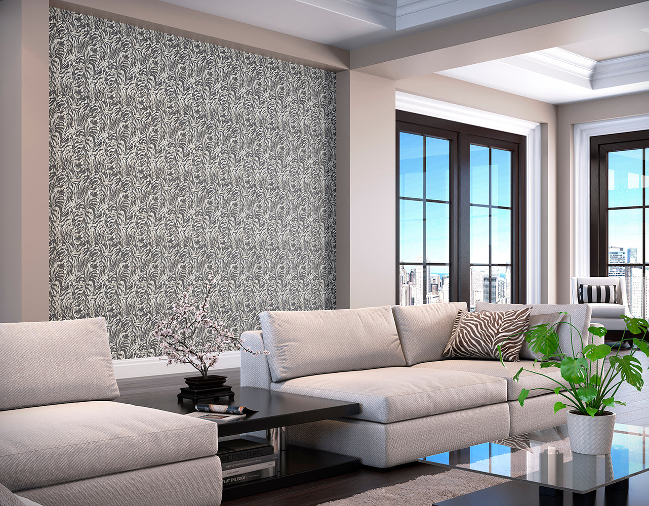 Ohpopsi Zebra Wallpaper - Sable-Beaumonde