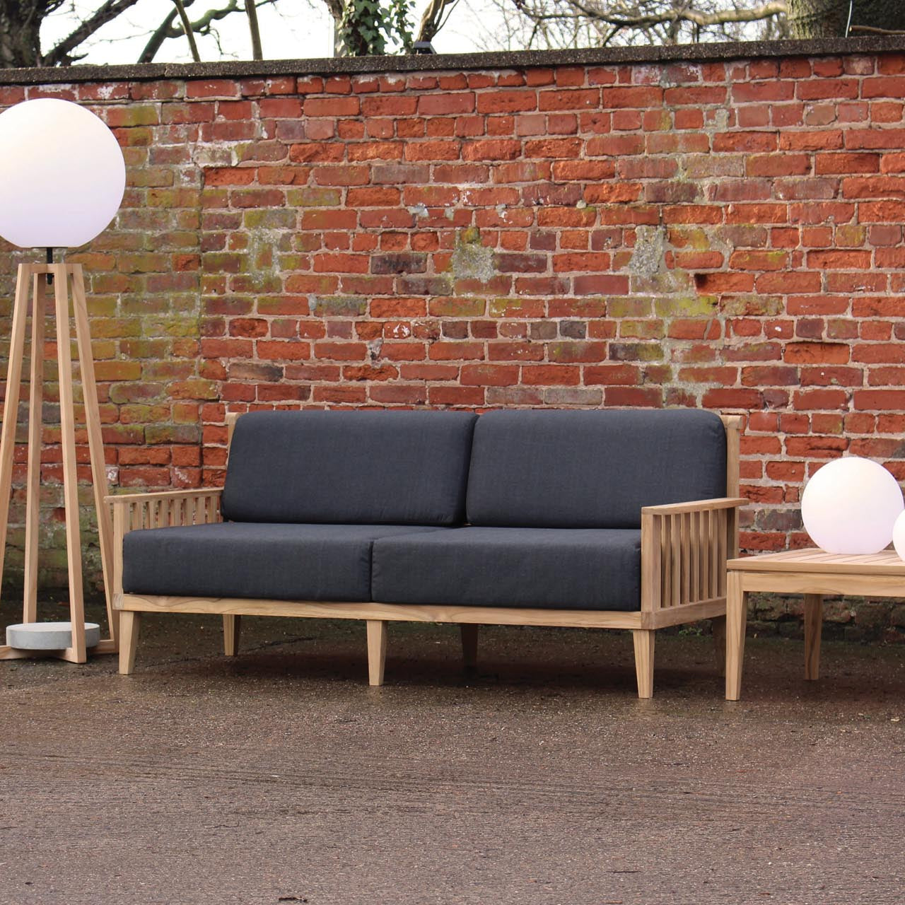 PR Home Paling Large Outdoor Sofa – Teak