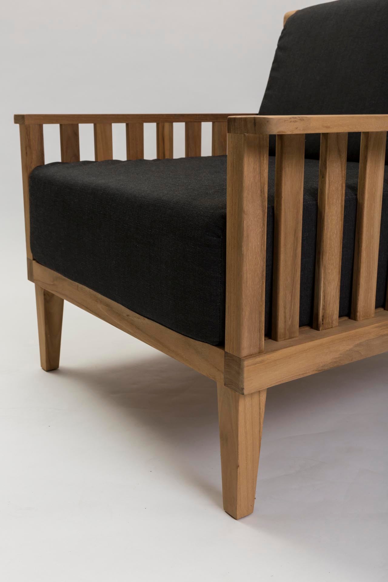 PR Home Paling Outdoor Armchair – Teak