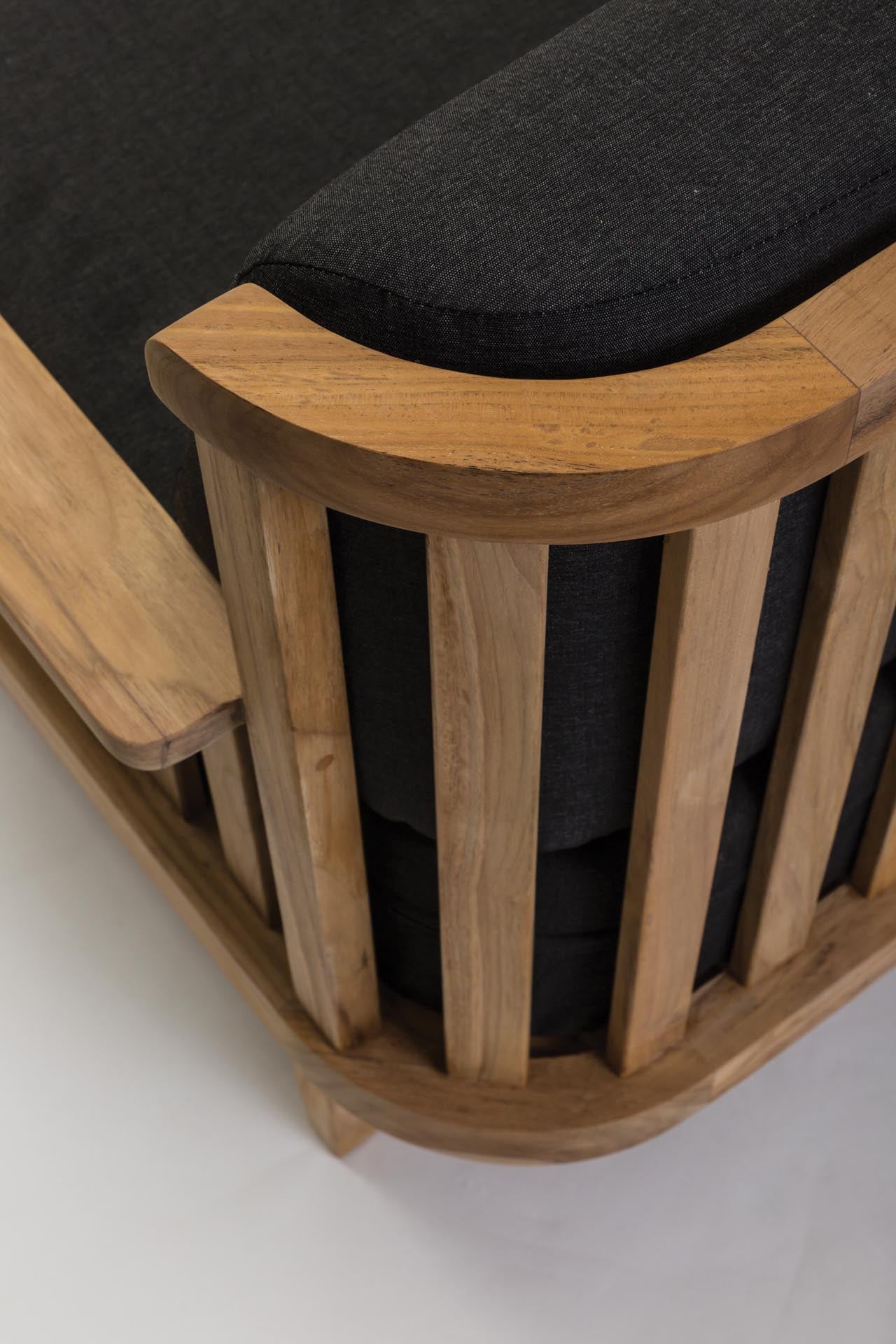 PR Home Paling Large Outdoor Sofa – Teak