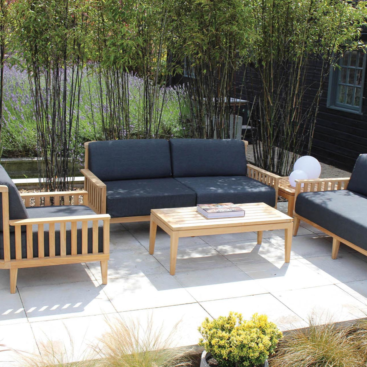 PR Home Paling Outdoor Sofa – Teak