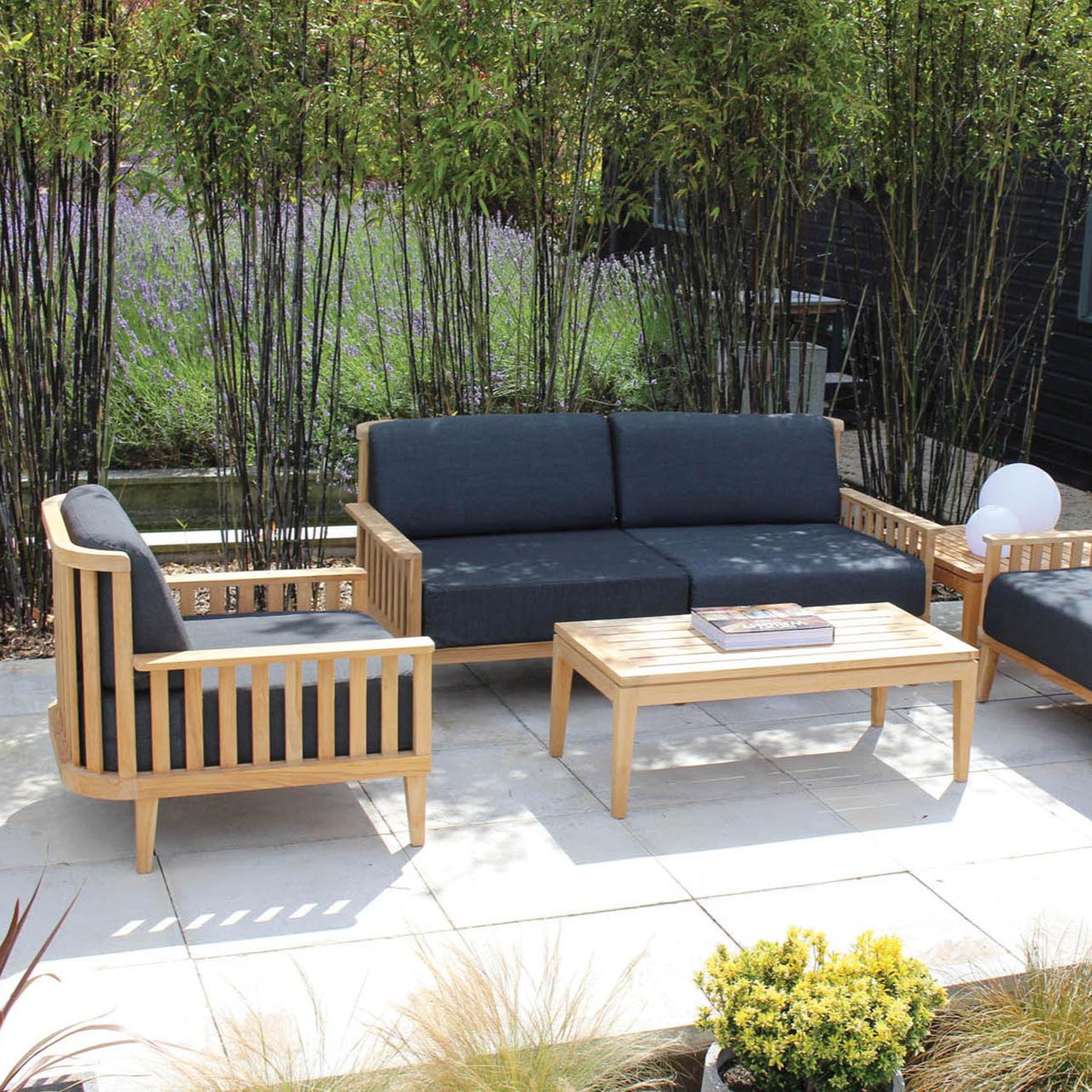 PR Home Paling Outdoor Armchair – Teak