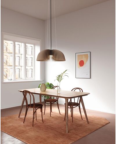 Pilke Verna Birch Pendant Lamp-Beaumonde