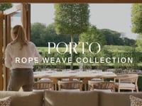 Maze - Porto Rope Weave 4 Seat Round Dining Set