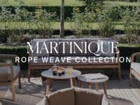 Maze - Martinique Rope Weave Corner Sofa Set
