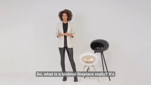 Le Feu Sky Bio Ethanol Fireplace - Black