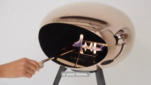 Le Feu Wall - Chromed Rose Gold