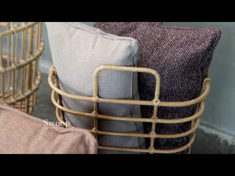 Cane-line Sweep Basket Indoor, Square