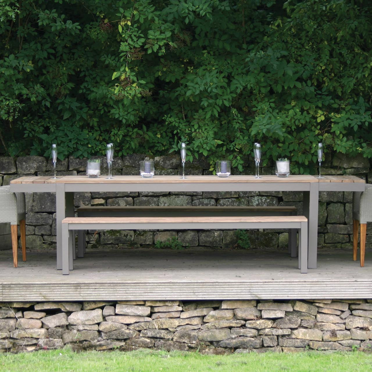 PR Home Reclaim Outdoor Dining Table – Kubu / Teak