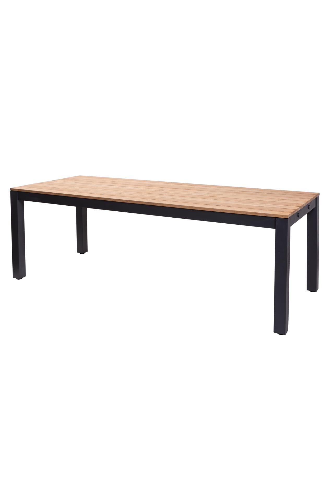 PR Home Reclaim Outdoor Dining Table – Anthracite / Teak