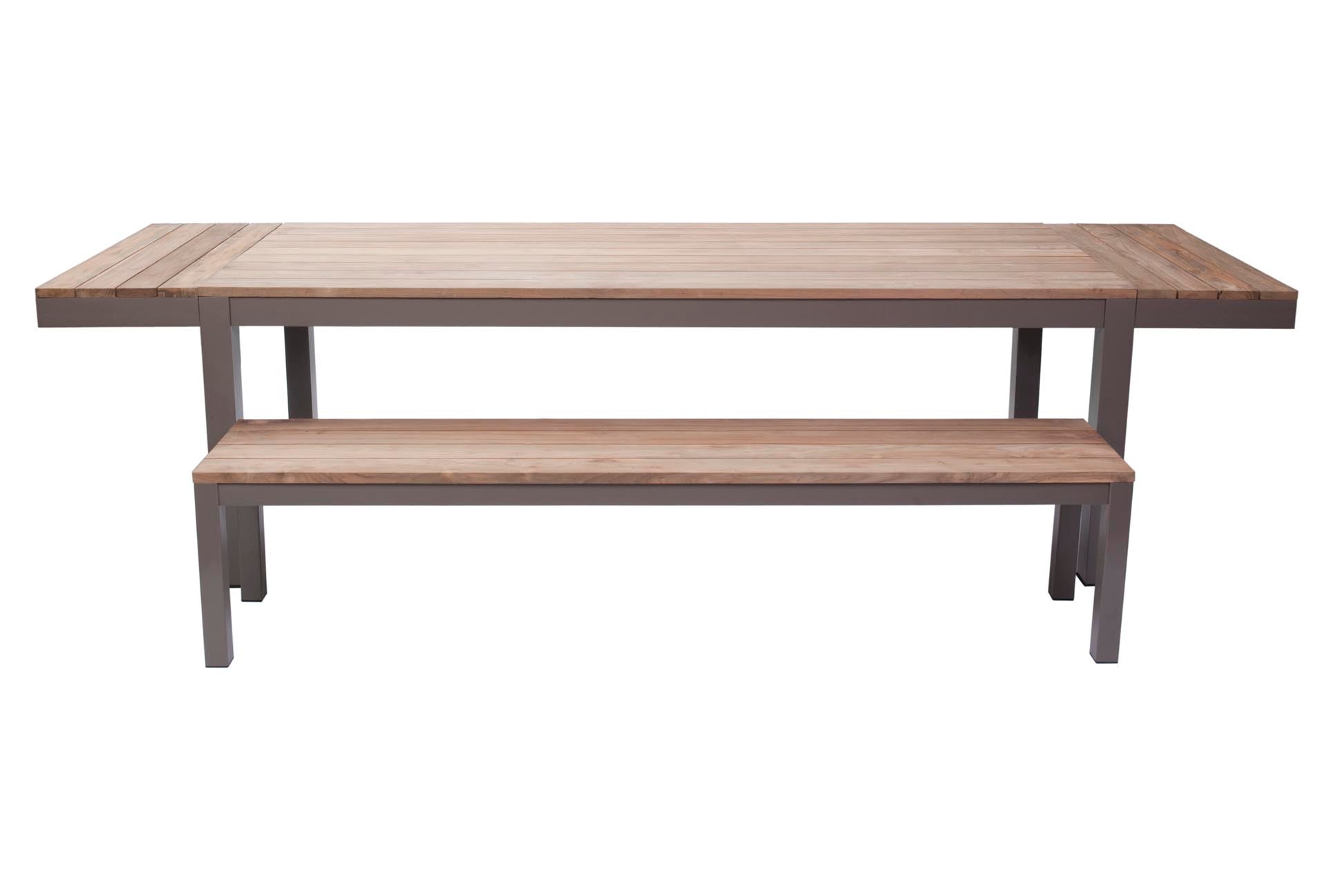 PR Home Reclaim Outdoor Dining Bench – Kubu / Teak