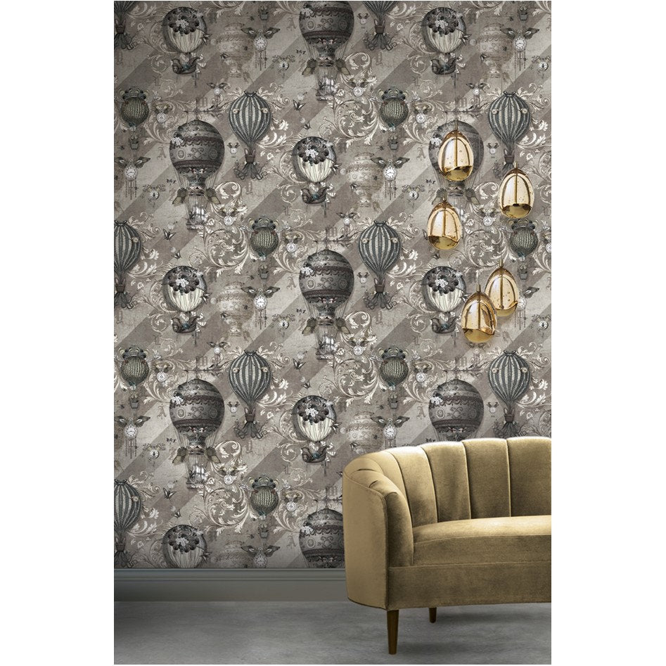 Santorus Wallpaper - Around The World - Ivory-Santorus-Beaumonde