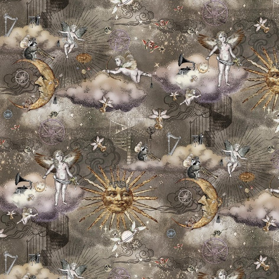 Santorus Celestial Wallpaper In Stormy-Beaumonde