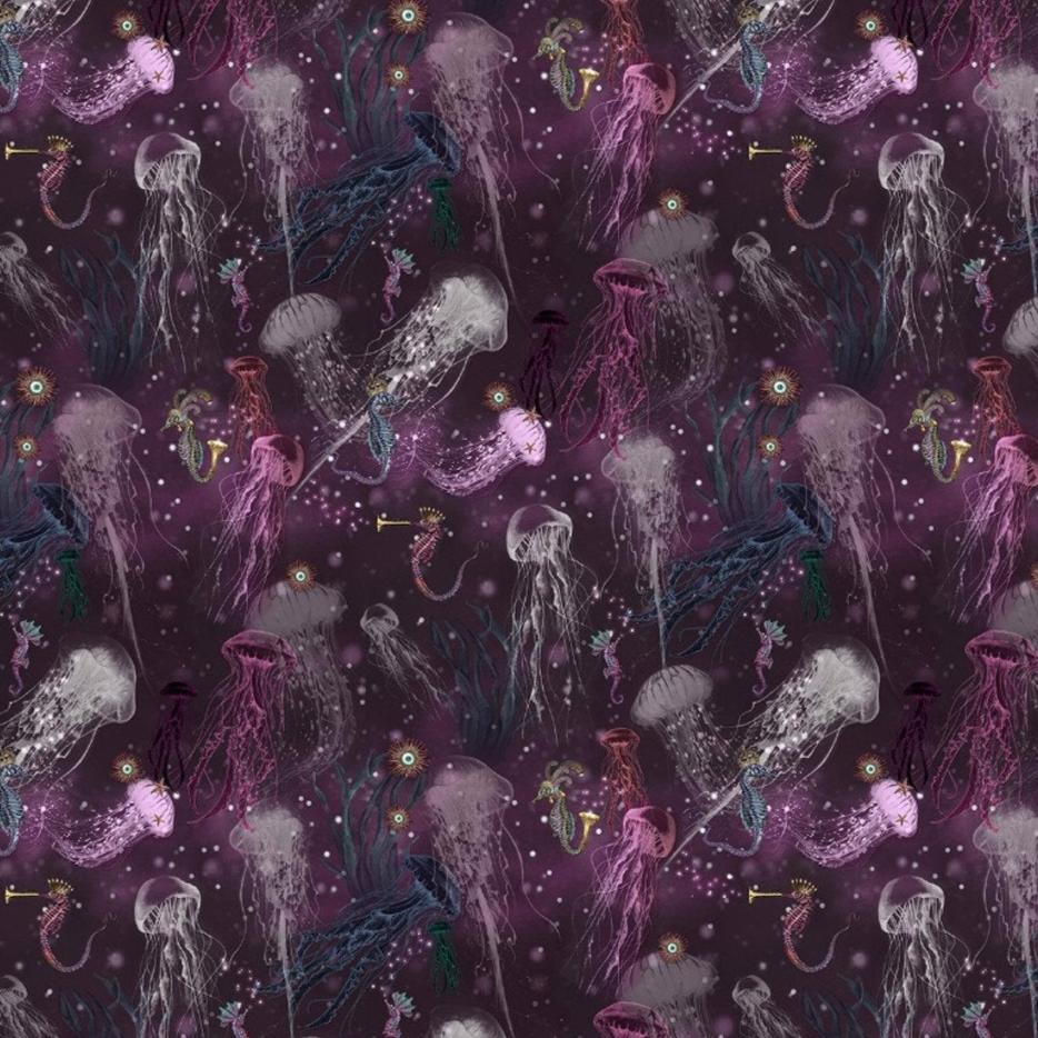 Santorus Wallpaper - Jellyfish - Coral-Santorus-Beaumonde