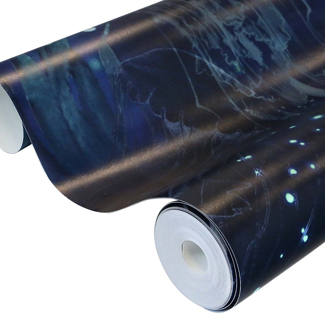 Santorus Wallpaper - Jellyfish - Ink-Santorus-Beaumonde