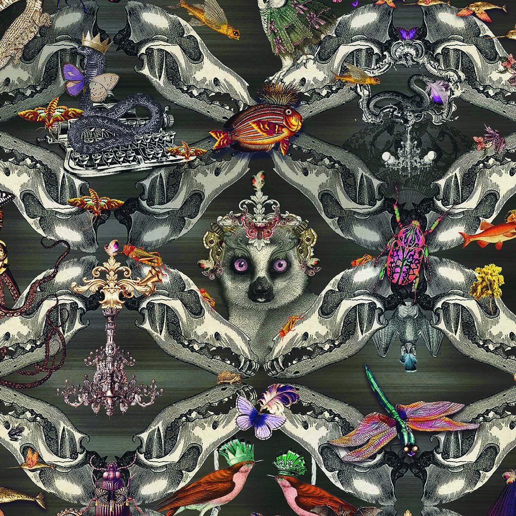 Santorus Wallpaper - Menagerie - Bronze-Santorus-Beaumonde