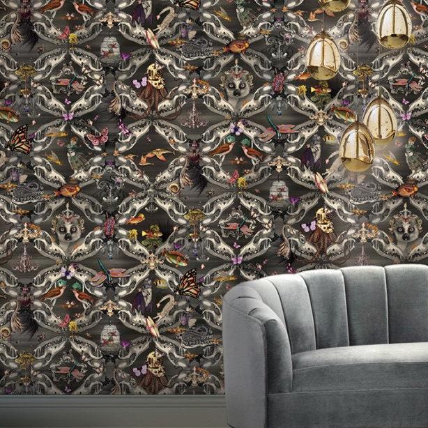 Santorus Wallpaper - Menagerie - Bronze-Santorus-Beaumonde