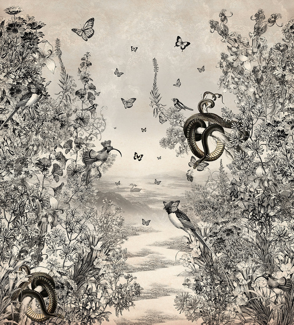 Santorus Wallpaper Mural - Cygnus Et Serpentium-Santorus-Beaumonde