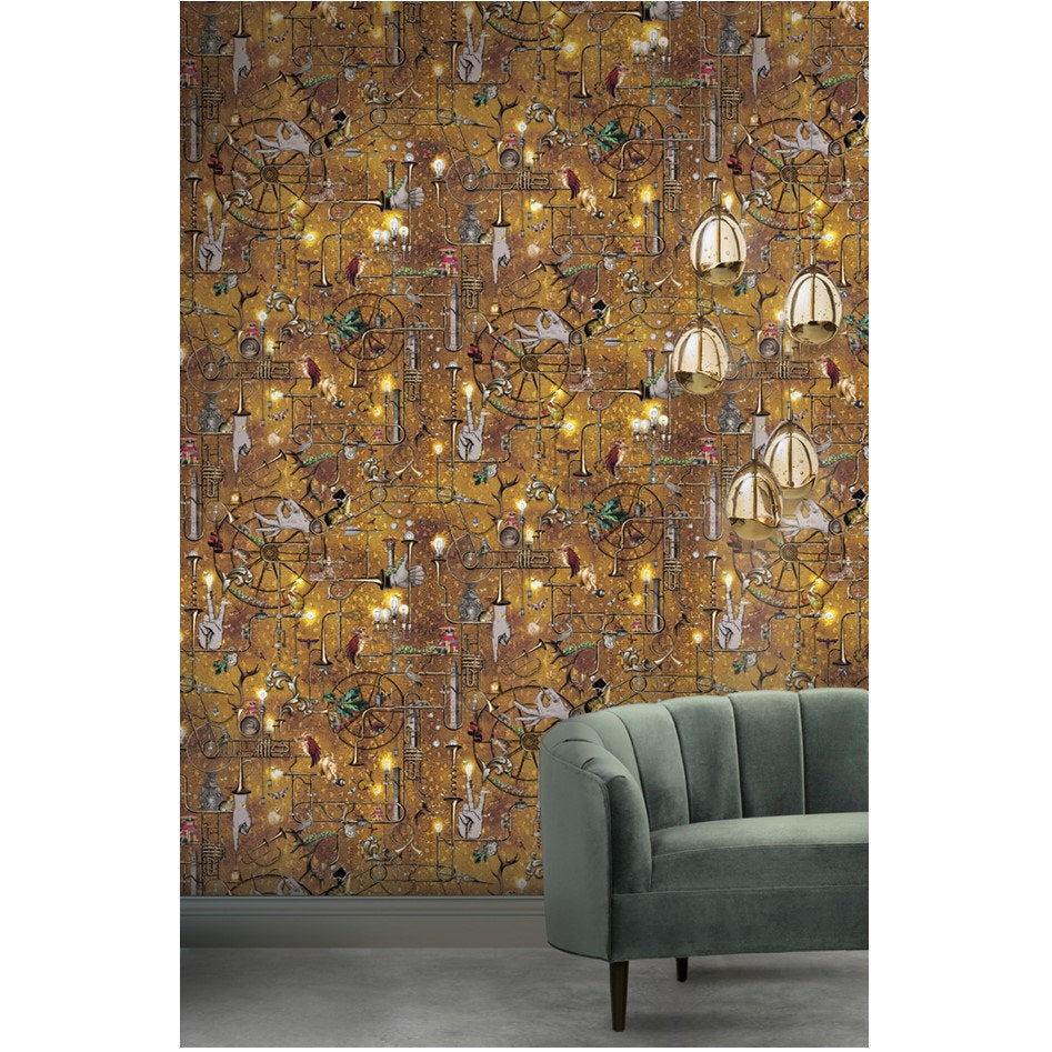 Santorus Wallpaper - Orchestral Revolution - Mustard-Santorus-Beaumonde